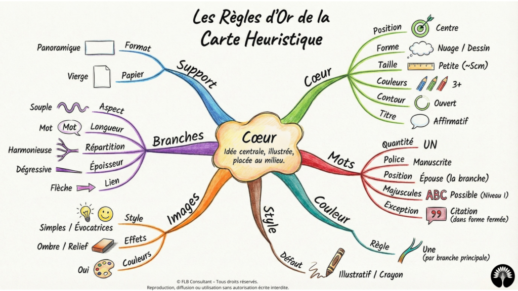 réaliser une carte heuristique efficace